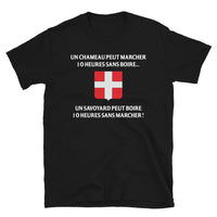 Thumbnail for T-shirt Savoyard noir - 10 heures sans marcher