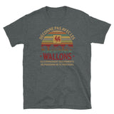 Wallons Endroits - T-shirt Standard - Ici & Là - T-shirts & Souvenirs de chez toi