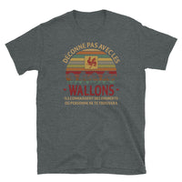Thumbnail for T-shirt Wallons Endroits noir - Fierté et humour local