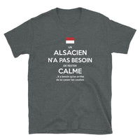 Thumbnail for Alsacien rester calme - T-shirt Standard - Ici & Là - T-shirts & Souvenirs de chez toi