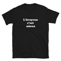 Thumbnail for T-shirt Aveyron noir - L'Aveyron c'Est mieux