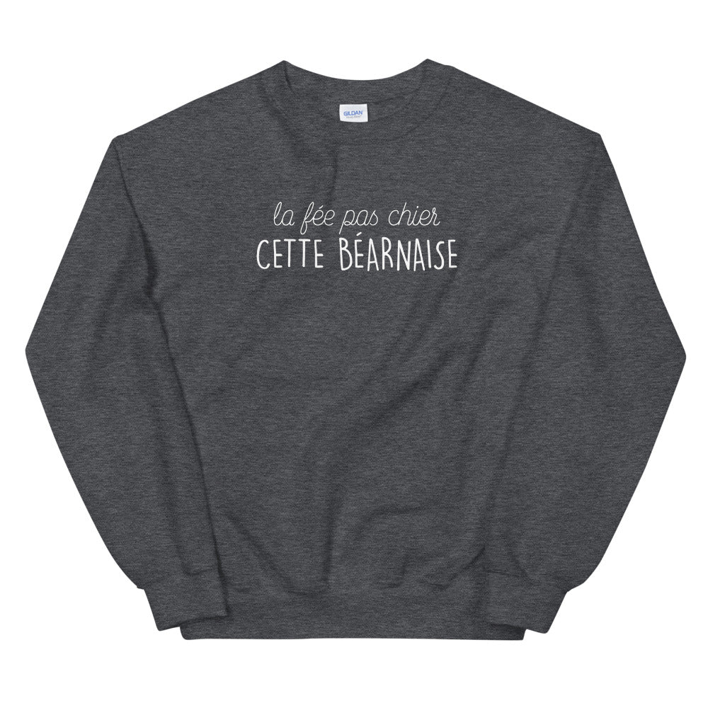 Sweatshirt Béarn noir - Fée pas chier cette Béarnais