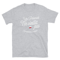 Thumbnail for Un Polonais ne vieillit pas il prend de la valeur - T-shirt Standard - Ici & Là - T-shirts & Souvenirs de chez toi