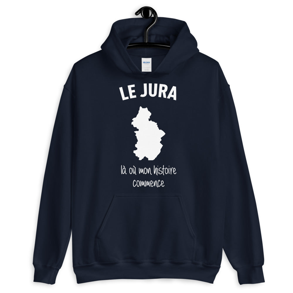 Sweatshirt Jura bleu marine - Le confort de mes origines