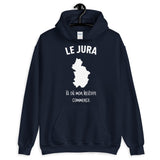 Le Jura là où mon histoire commence - Sweatshirt à capuche - Ici & Là - T-shirts & Souvenirs de chez toi