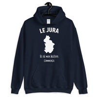 Thumbnail for Sweatshirt Jura bleu marine - Le confort de mes origines