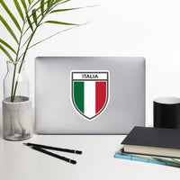 Thumbnail for Autocollant Italie vert blanc rouge - Drapeau tricolore