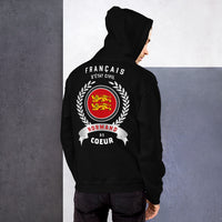 Thumbnail for Sweatshirt Normand noir dos - Fierté et confort à la française