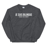Bilingue Portugais - Sweatshirt - Ici & Là - T-shirts & Souvenirs de chez toi