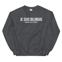 Thumbnail for Bilingue Portugais - Sweatshirt - Ici & Là - T-shirts & Souvenirs de chez toi