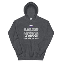 Thumbnail for Sweatshirt Russie marine - La Russie est née en moi