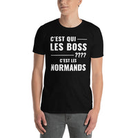 Thumbnail for T-shirt Normandie bleu marine - Les Boss, c'est les Normands