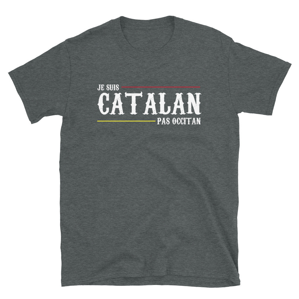 T-shirt Catalogne bleu marine dos - Je suis Catalan pas