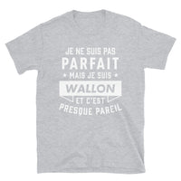 Thumbnail for T-shirt Wallon bleu marine dos - Confort et fierté locale