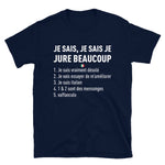 Je jure beaucoup - Italie - T-shirt Standard - Ici & Là - T-shirts & Souvenirs de chez toi