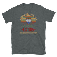 Thumbnail for T-shirt Lotois noir dos - Déconne pas avec humour