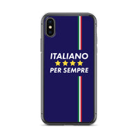 Thumbnail for Italiano per sempre - Italie - drapeau Coque pour iPhone - Ici & Là - T-shirts & Souvenirs de chez toi
