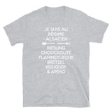 Régime Alsacien - T-shirts Unisexe Standard - Ici & Là - T-shirts & Souvenirs de chez toi