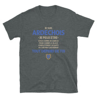 Thumbnail for Ardéchois tout depend de toi - T-shirt Standard - Ici & Là - T-shirts & Souvenirs de chez toi