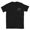 T-shirt Ardèche 07 noir - Team 07 en force