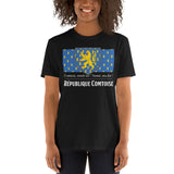 République Comtoise Nenni ma foi ! - T-shirt Standard - Ici & Là - T-shirts & Souvenirs de chez toi