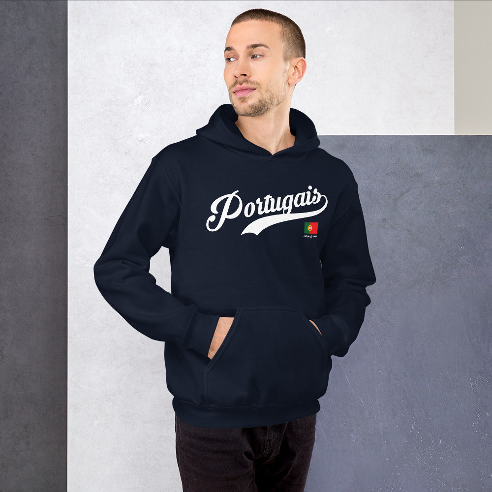 Sweatshirt Portugal bleu marine dos - Corps & âme pour soirées fraîches