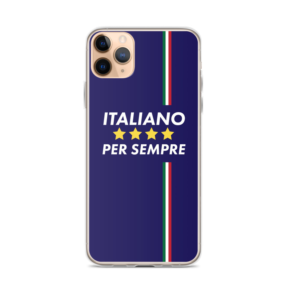 Coque iPhone Italie - Drapeau italien tendance