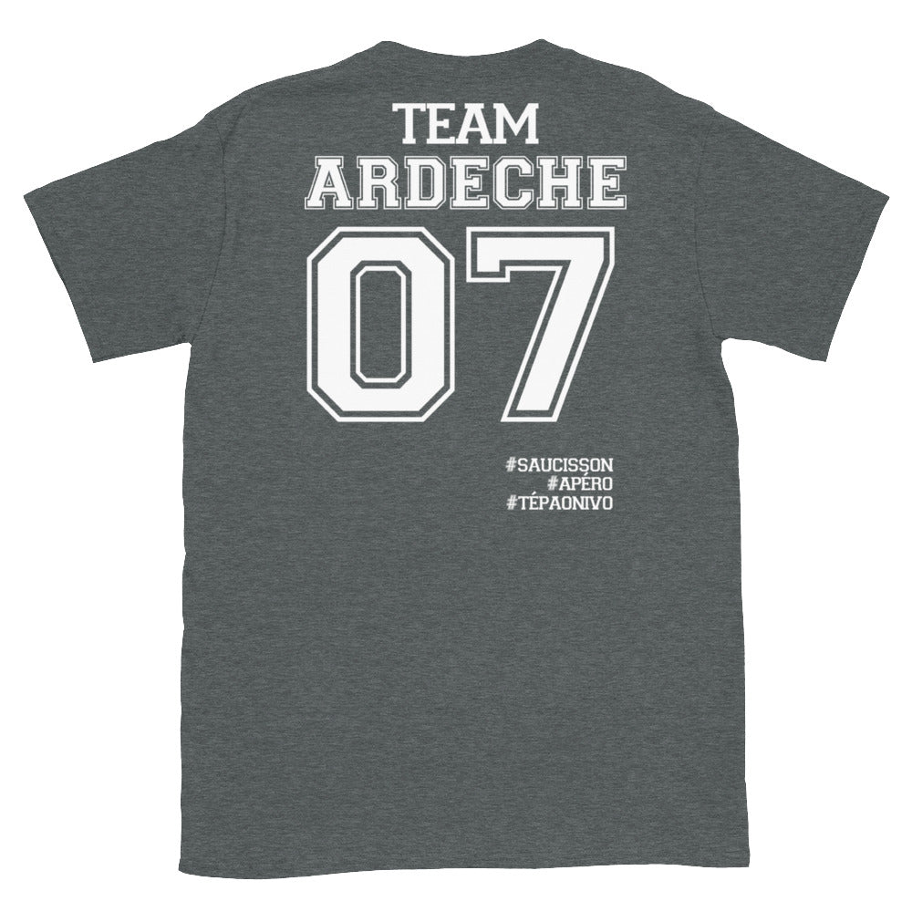 TEAM Ardèche 07 #  - T-shirt Standard - Ici & Là - T-shirts & Souvenirs de chez toi