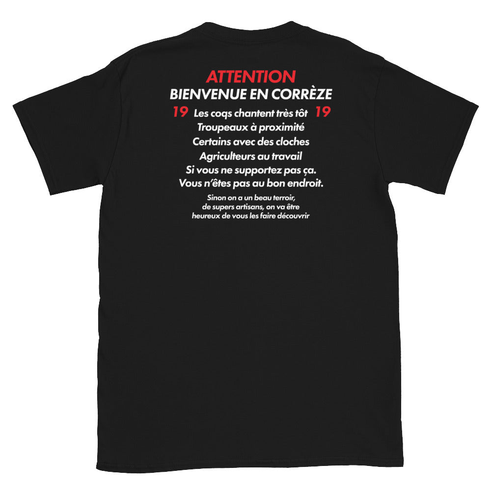 Bienvenue en Corrèze - T-shirt Standard - Ici & Là - T-shirts & Souvenirs de chez toi