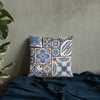 Coussin décoratif Portugal - Motifs des carreaux portugais