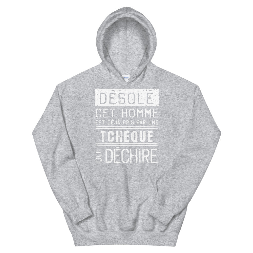 Désolé Tcheque - Sweat à capuche - Ici & Là - T-shirts & Souvenirs de chez toi