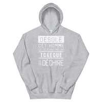 Thumbnail for Désolé Tcheque - Sweat à capuche - Ici & Là - T-shirts & Souvenirs de chez toi