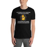 Thumbnail for T-shirt Jurassien noir dos - Humour local pour les fiers