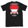 T-shirt Alsace noir - Je ne suis pas parfait mais.