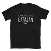 T-shirt Catalan noir - Je m'en fous je suis Catalan