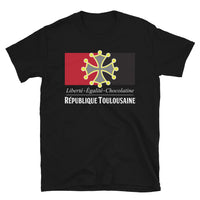 Thumbnail for T-shirt Toulouse noir - Liberté Égalité Chocolatine