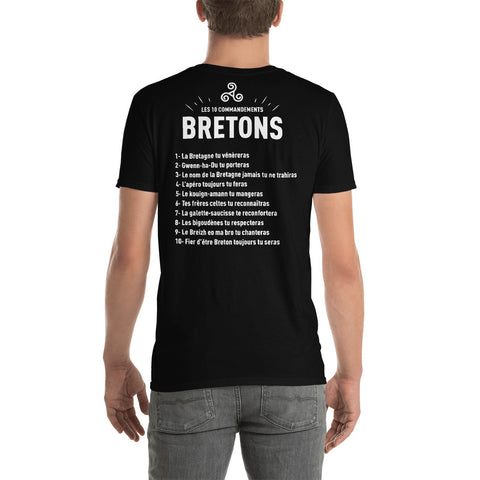 Commandements Bretons - T-shirts Unisexe Standard - Ici & Là - T-shirts & Souvenirs de chez toi