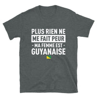 Thumbnail for T-shirt Guyanaise bleu marine - Plus rien ne me fait peur