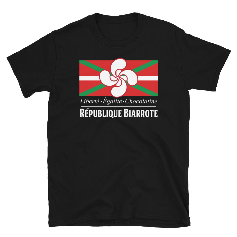 T-shirt Biarritz gris foncé - Fierté locale et confort