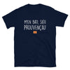 T-shirt Provence noir - M'en Bati siéu Prouvençau