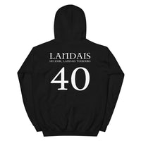 Thumbnail for Sweatshirt Landais noir - Confort et fierté locale