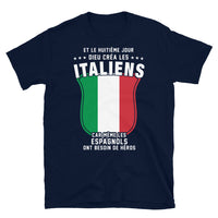 Thumbnail for 8e-jour-italiens T-shirt Standard - Ici & Là - T-shirts & Souvenirs de chez toi