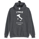 Italie là où mon histoire commence - Sweatshirt à capuche - Ici & Là - T-shirts & Souvenirs de chez toi