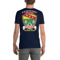 Thumbnail for T-shirt Vosgien noir dos - Je ne suis pas parfait mais vosgien