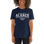 Drinking Team - Alsace - T-shirt Unisexe à Manches Courtes - Ici & Là - T-shirts & Souvenirs de chez toi