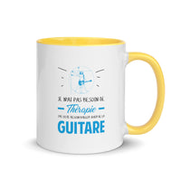 Thumbnail for Mug ou tasse pour les guitaristes - à Intérieur Coloré je n'ai pas besoin de thérapie - Ici & Là - T-shirts & Souvenirs de chez toi
