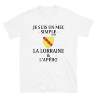 Thumbnail for T-shirt Lorraine gris sport dos - L'Apéro avec humour et fierté
