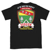 T-shirt Vosgien noir - Je ne suis pas parfait mais vosgien