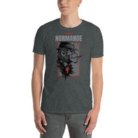Thumbnail for T-shirt Normandie noir dos - Mafia Normande avec humour