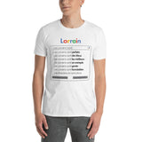 Les Lorrains sont des Dieux - parodie Gogole - T-shirt Standard - Ici & Là - T-shirts & Souvenirs de chez toi